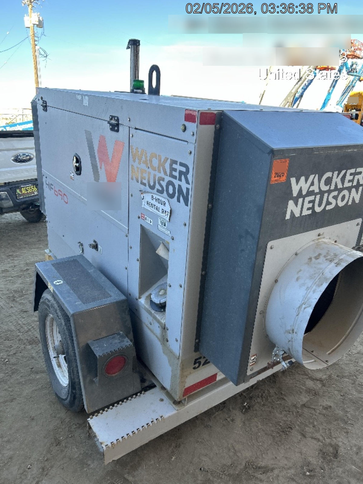 2019 WACKER NEUSON HIF 690