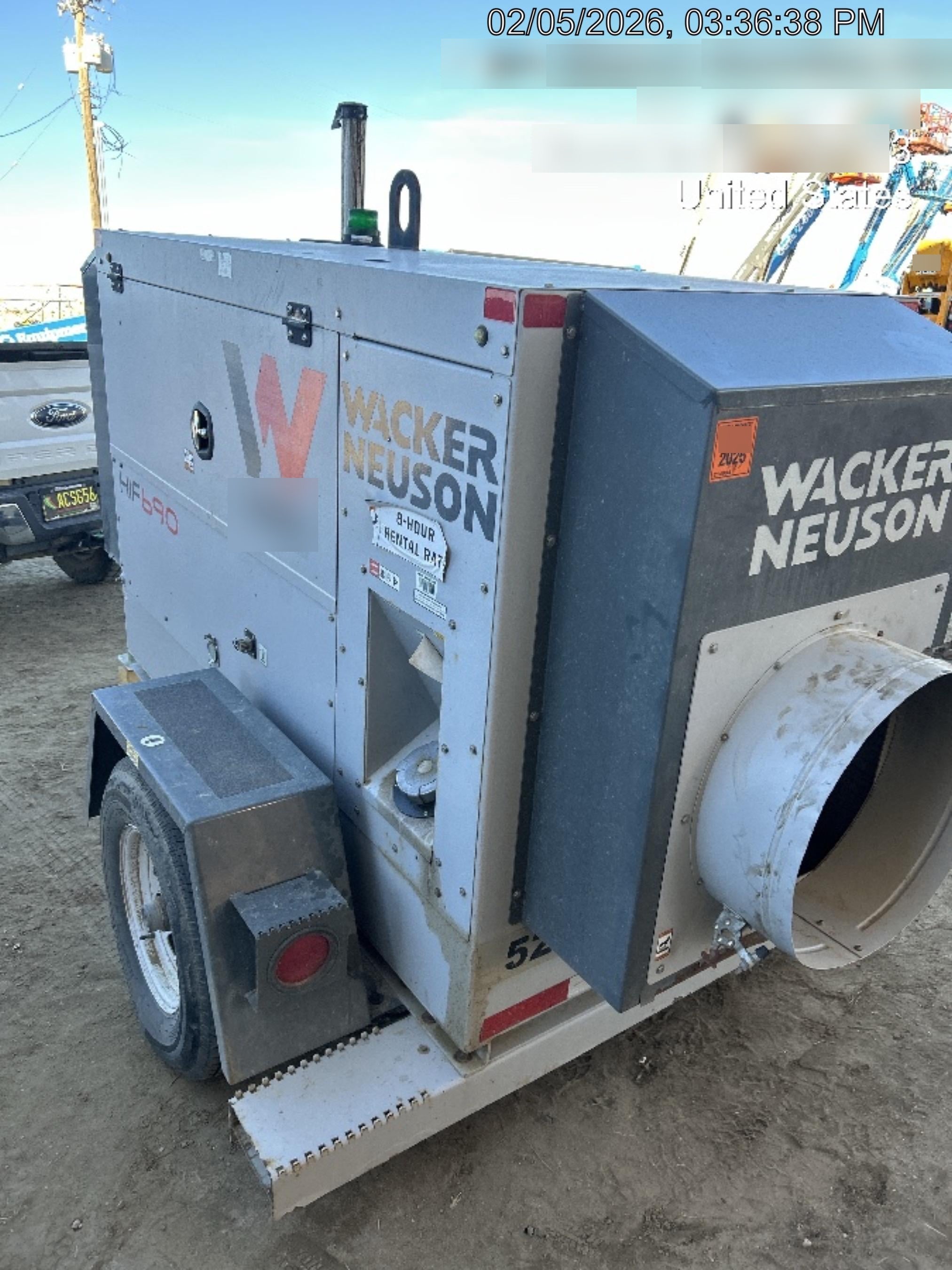 2019 WACKER NEUSON HIF 690