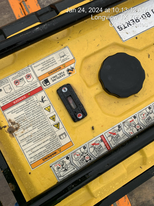 2023 Atlas Copco P6500W 5.5kW, AC390FD Gasoline Engine, Wheel & Handle Kit, (2) 120V Duplex 15A + (1) 120/240V 30A Twist Lock