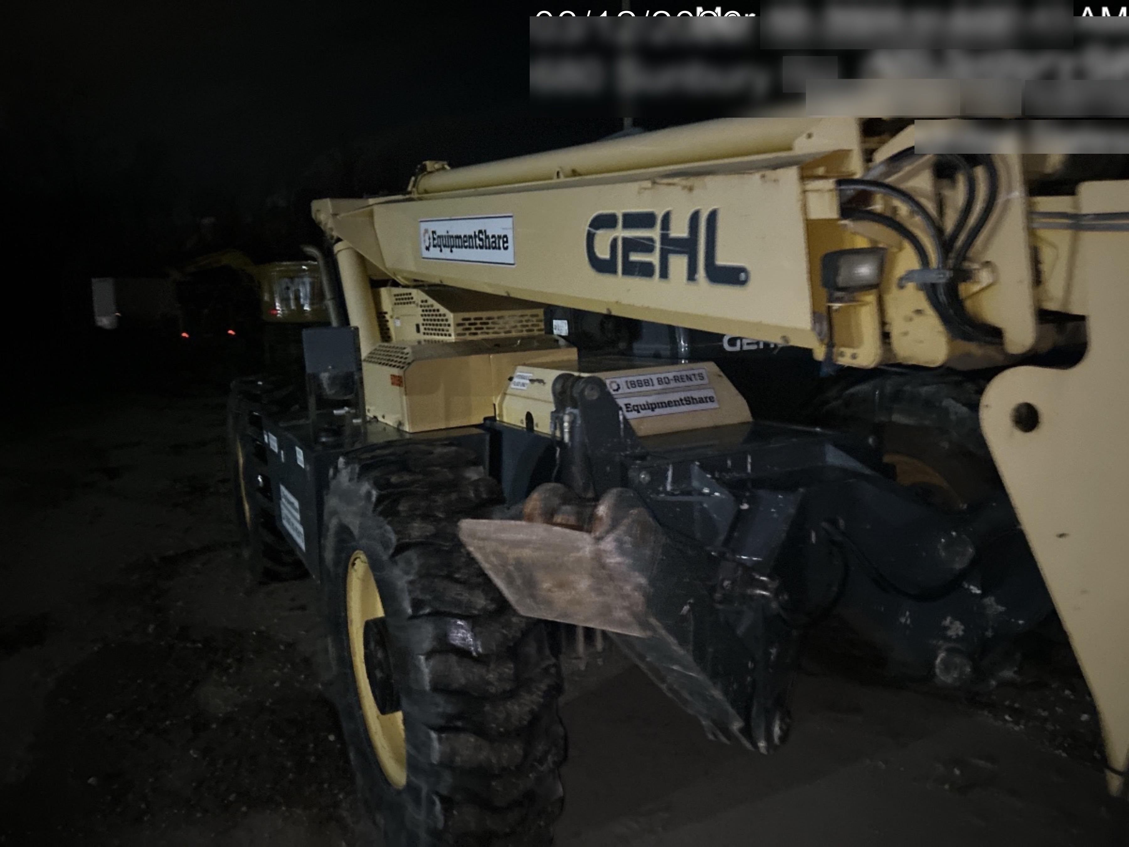 2016 Gehl RS10-55 Standard Rental Specs