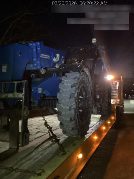 2018 Genie GTH-636 Genie GTH-636 w/Open ROPS, Solid Tires, beacon/work lights, 48" carriage/forks