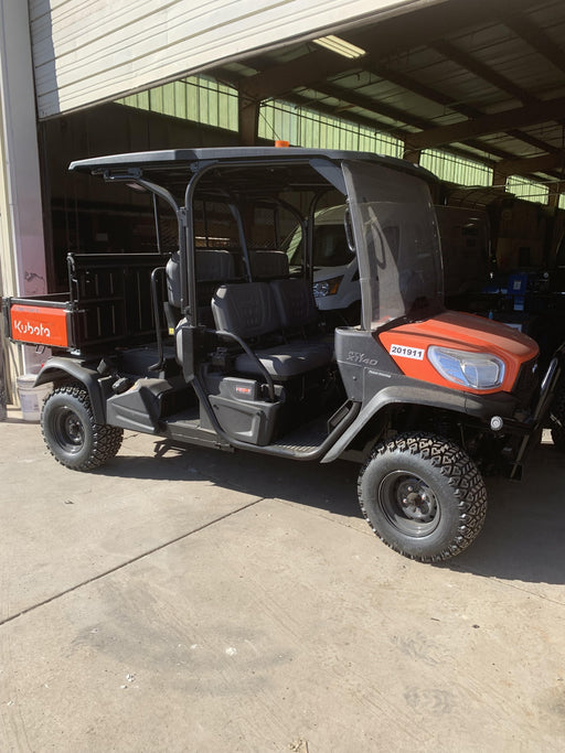 2022 Kubota RTV-X1140W-H Plastic Canopy, Windshield Acrylic Clear, LED Strobe Light, Wire Harness Kit, Back up Alarm