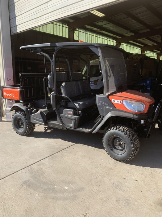 2022 Kubota RTV-X1140W-H Plastic Canopy, Windshield Acrylic Clear, LED Strobe Light, Wire Harness Kit, Back up Alarm