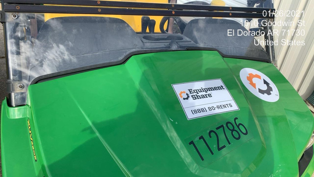 2020 John Deere 815E 2S 2 - 3 Seat UTV, DSL, 4WD, Canopy, Standard Rental Spec