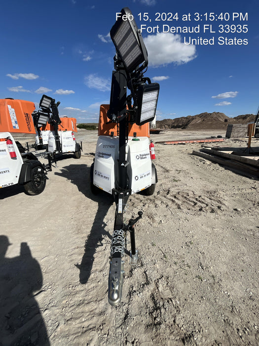 2023 Generac MLT2 Diesel, Flex Switch 120V Input, Powerzone Controller, 
(4) 320W LED Lights, 4kW Generator, 39.9 Gal Fuel Tank, 2" Ball, T3