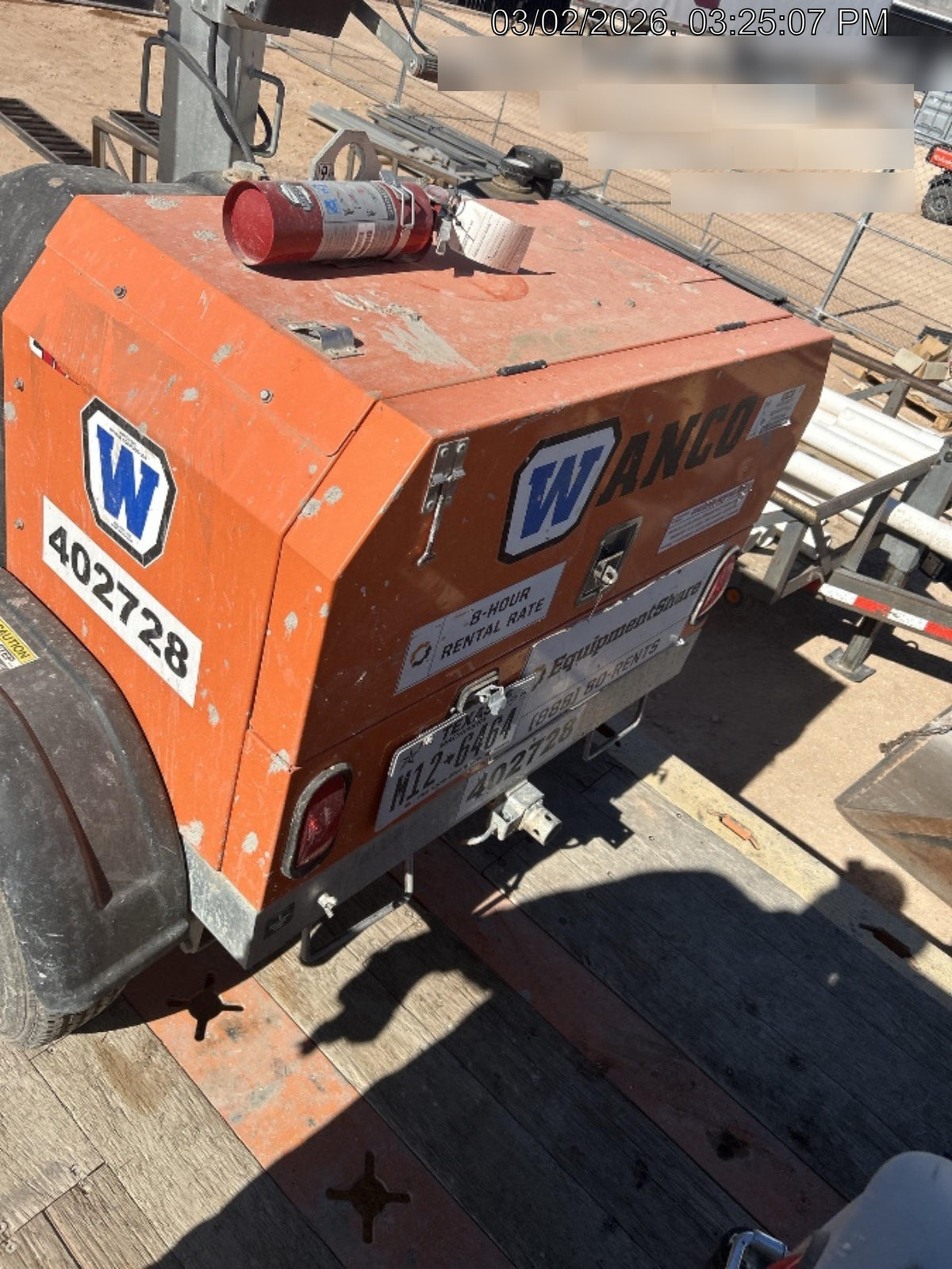 2024 Wanco WLTT-4MM4K Diesel, Deep Sea Controller, Shore Power Plug, Auto Start, (4) 350W LED Floodlights, 4kW Generator, 60 Gal Fuel Tank, 2" Ball, T3