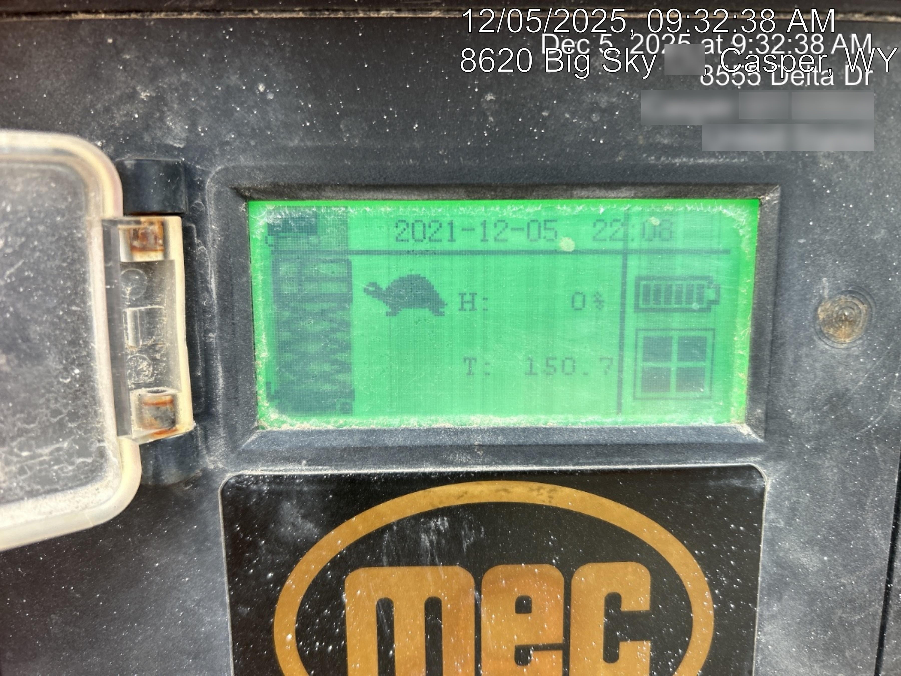 2019 MEC 1330SE Standard Options