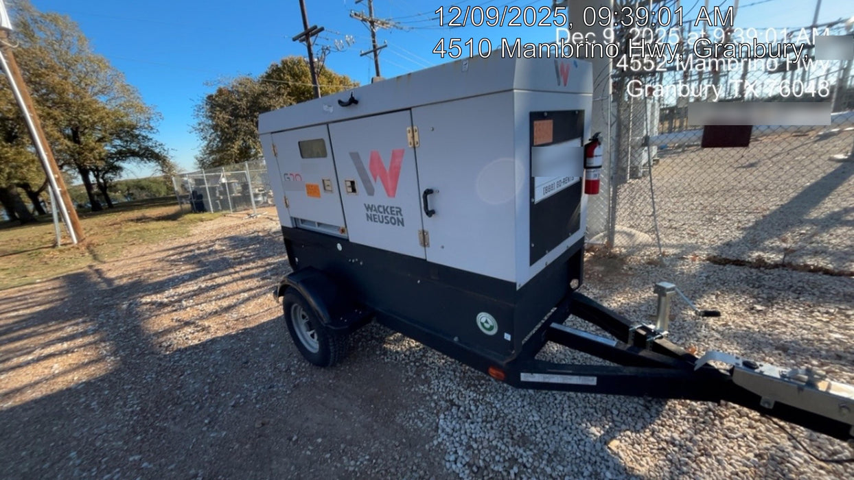 2019 WACKER NEUSON G70