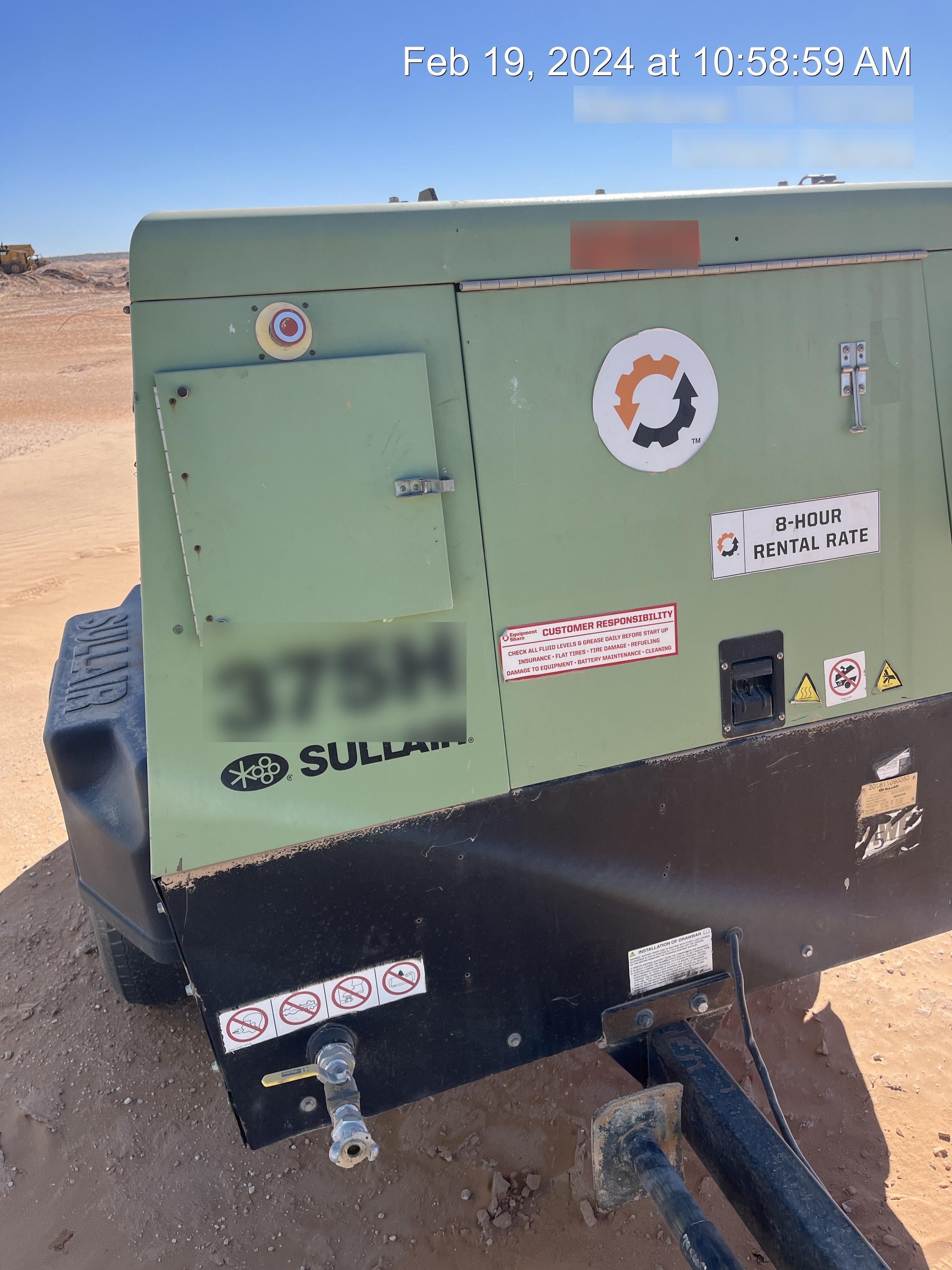 2019 SULLAIR 375H
