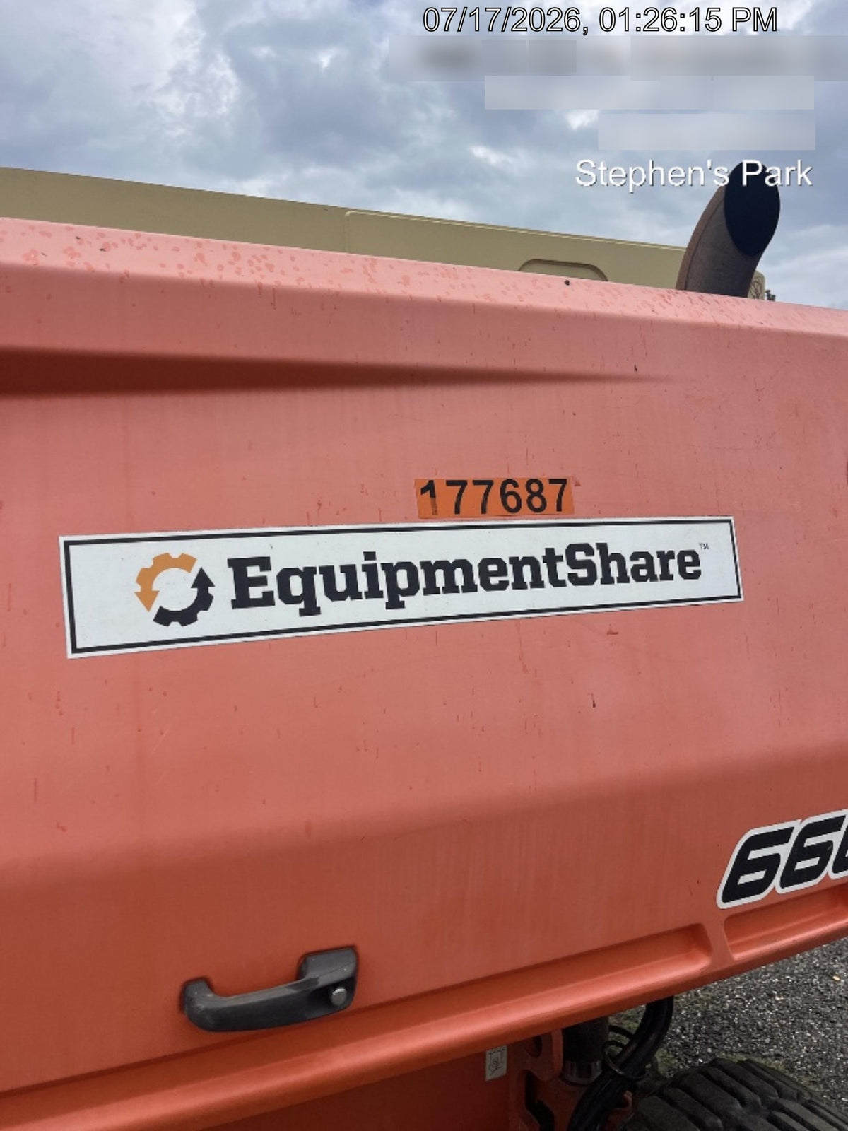 2021 JLG 660SJ Quad Track