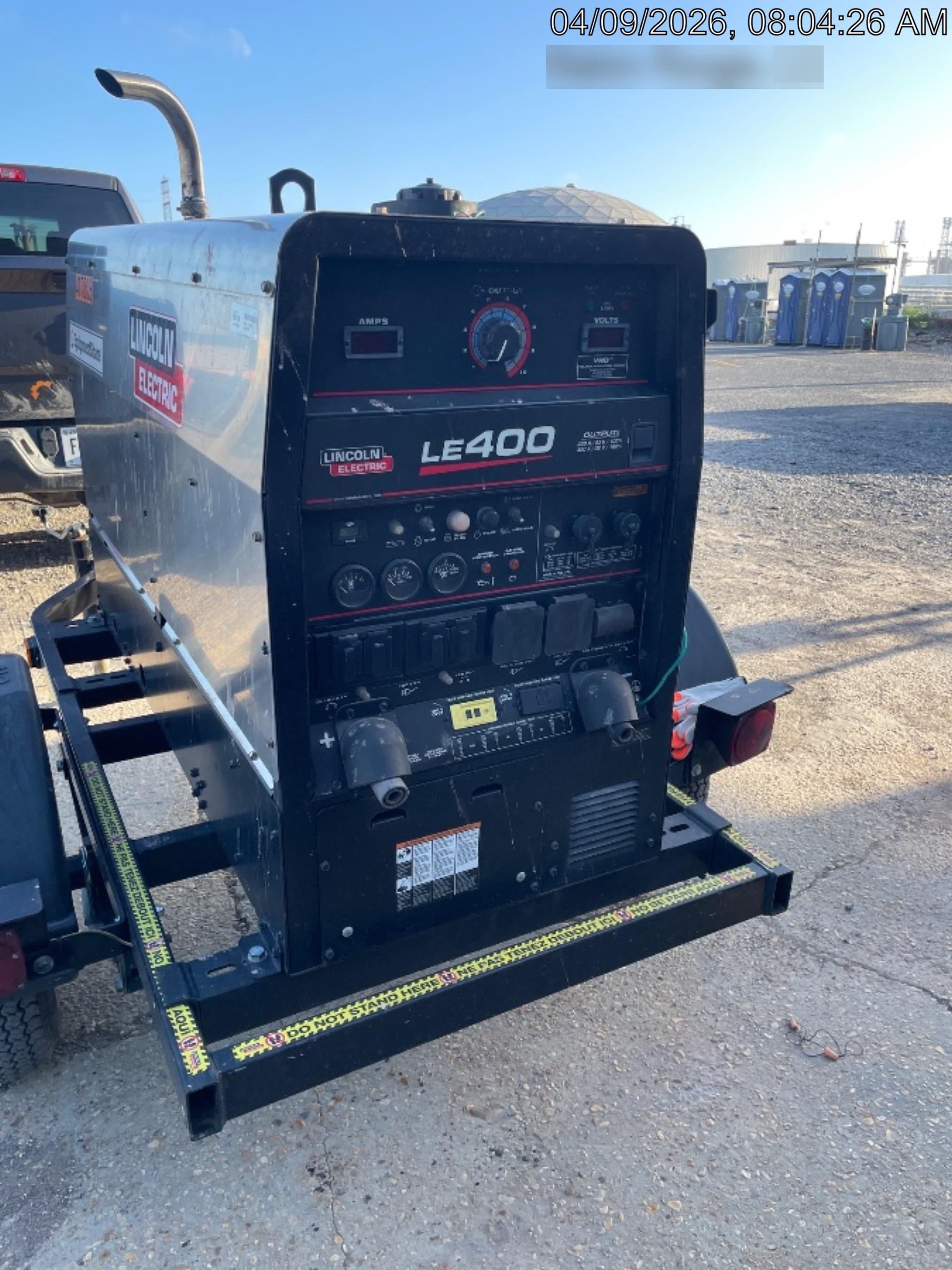 2024 Lincoln Electric LE400 Kubota V1505, Trlr, Cable Rack, Light Kit, ES Decals, T3