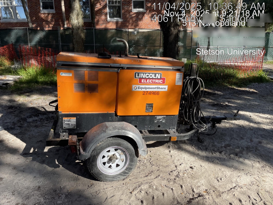 2022 Lincoln Electric LE400 Kubota V1505, Trlr, Cable Rack, Light Kit, ES Decals, T3