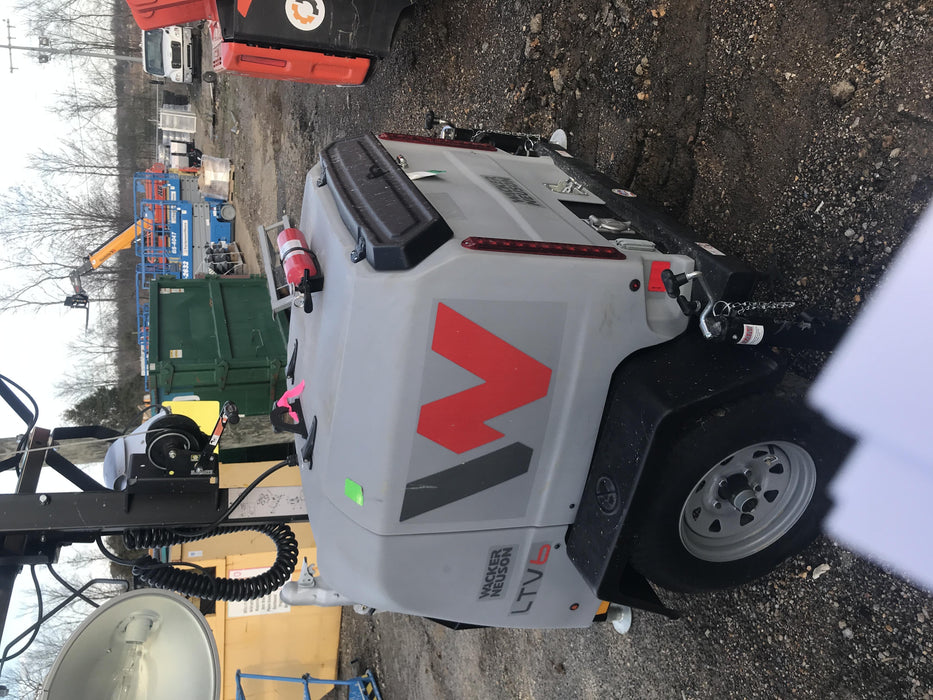 2019 Wacker Neuson LTV6L-MH Wacker Neuson LTV6L Mobile Light Tower w/Fuel Level Sensor Installed