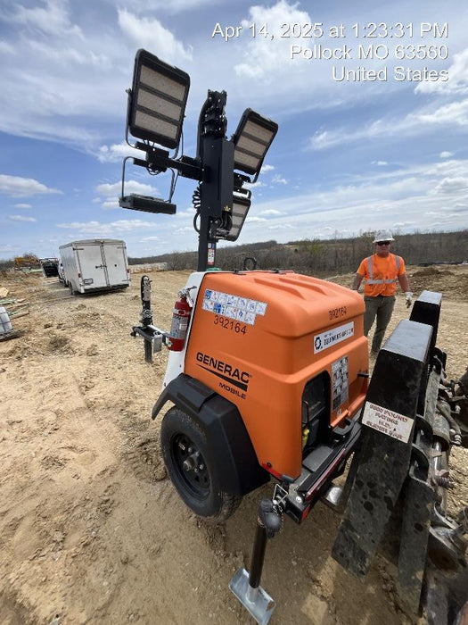 2024 Generac MLT2 Diesel, Flex Switch 120V Input, Powerzone Controller, 
(4) 320W LED Lights, 4kW Generator, 39.9 Gal Fuel Tank, 2" Ball, T3