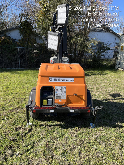 2023 Generac MLT2 Diesel, Flex Switch 120V Input, Powerzone Controller, (4) 320W LED Lights, 4kW Generator, 39.9 Gal Fuel Tank, 2" Ball, T3
