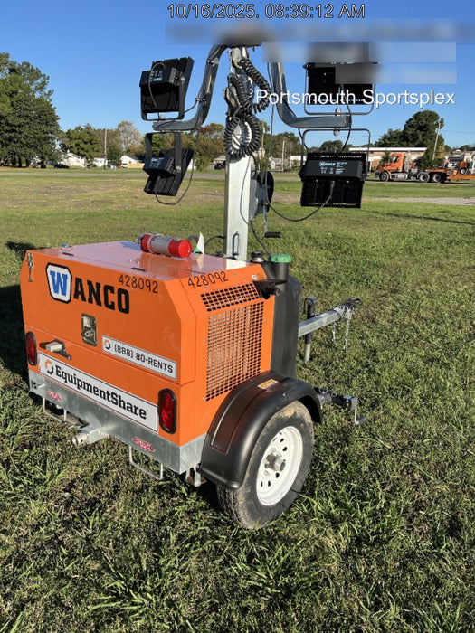 2024 Wanco WLTT-4MM4K Diesel, Deep Sea Controller, Shore Power Plug, Auto Start, (4) 350W LED Floodlights, 4kW Generator, 60 Gal Fuel Tank, 2" Ball, T3