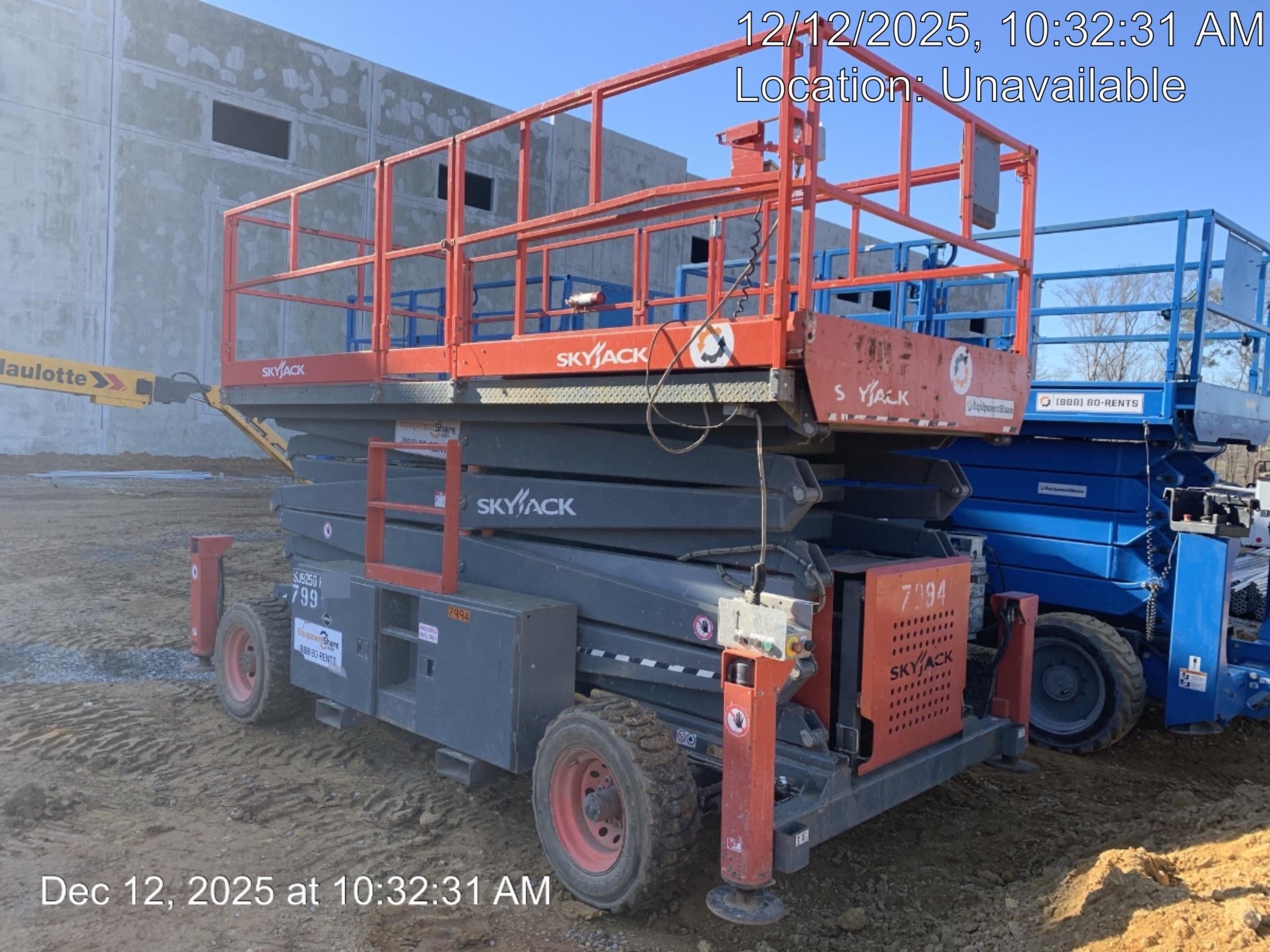 2018 SKYJACK SJ9250 RT