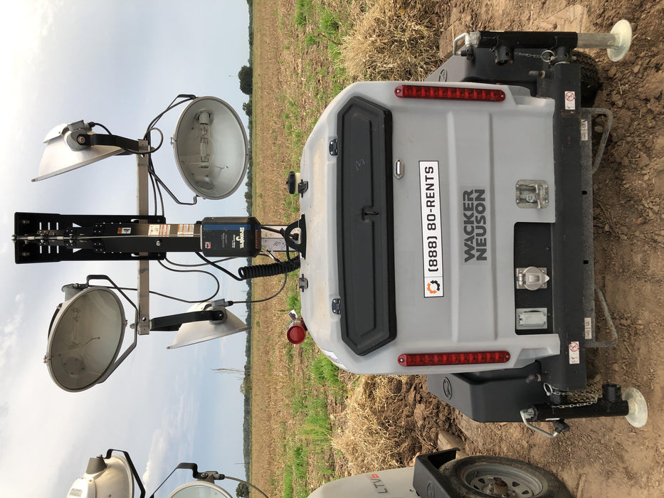 2019 Wacker Neuson LTV6K-MH Power mast, 1100W MH, Fuel Sensors, Wiring Harness