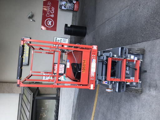 2020 Skyjack SJIII-3219 Solid NM Tires, Half height spring hinged entry gate, Dual Beacons, 800W Inverter