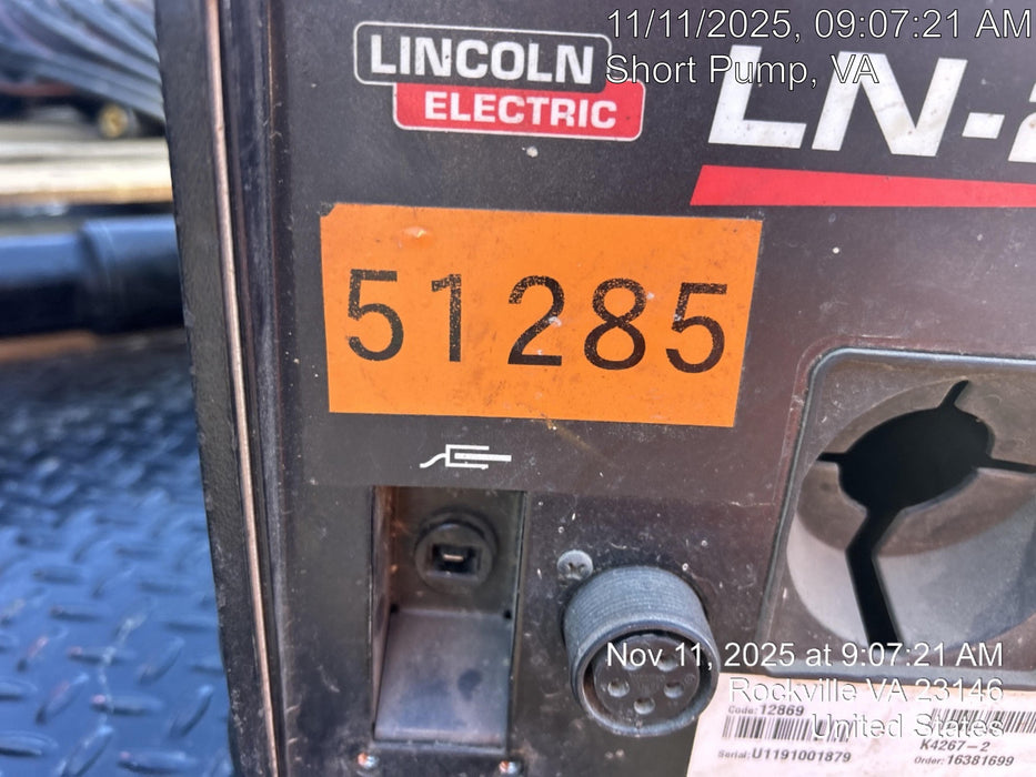 2019 LINCOLN ELECTRIC LN25