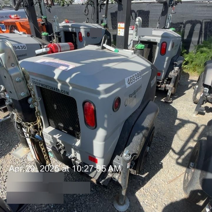 2024 Wacker Neuson LTT4 Diesel, Kohler KDW702, Deep Sea Controller, Auto Start, LED 320W, Bypass Outlet, T3