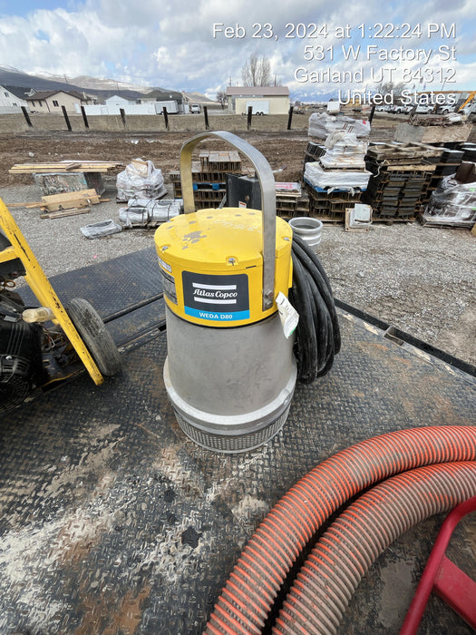 2022 ATLAS COPCO D80 H