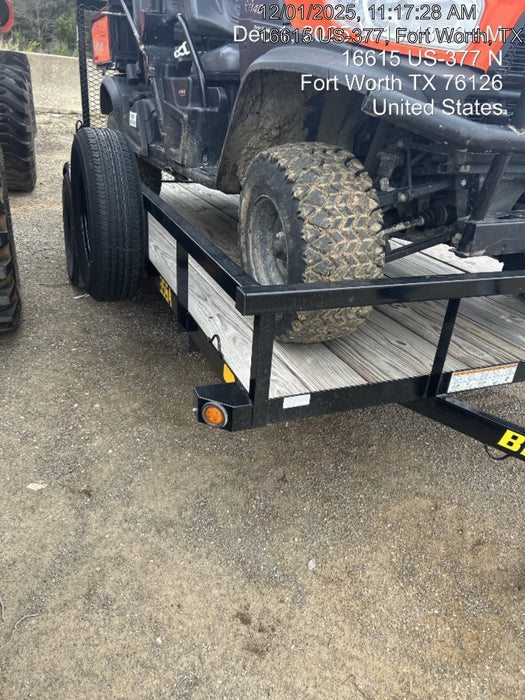 2025 BIG TEX TRAILER 35SA-12  BK4RG