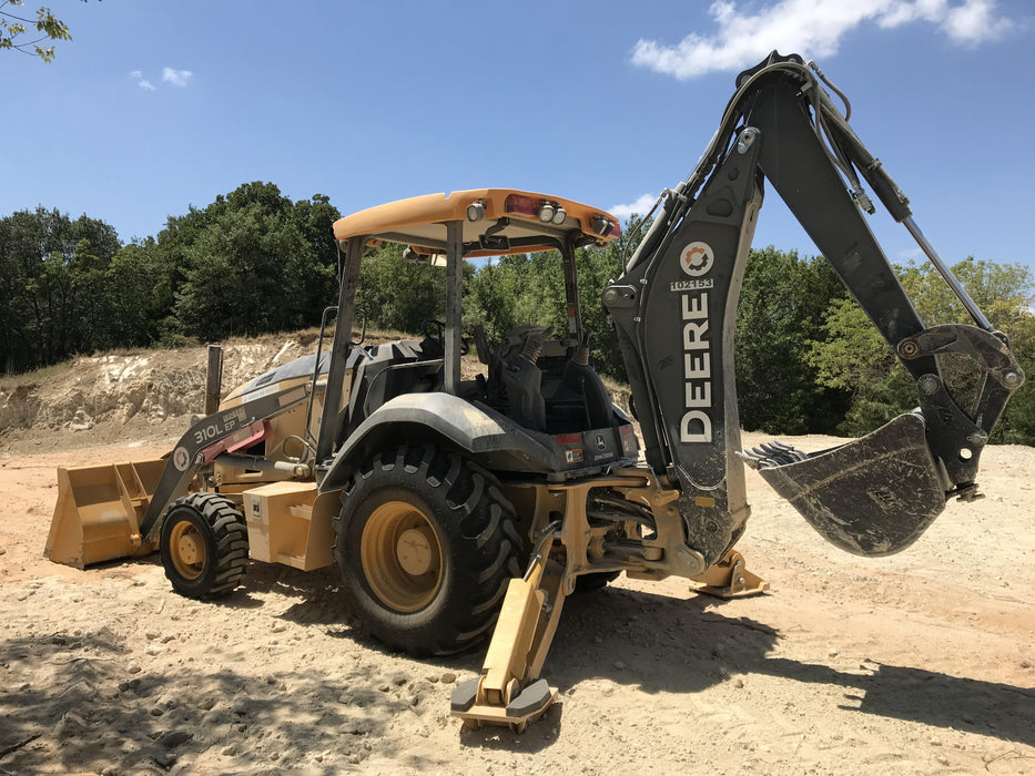 2020 John Deere 310LEP Canopy, 4WD, Standard Stick, Pilot Controls, 2 Way Hydraulics, TAG Manual QC