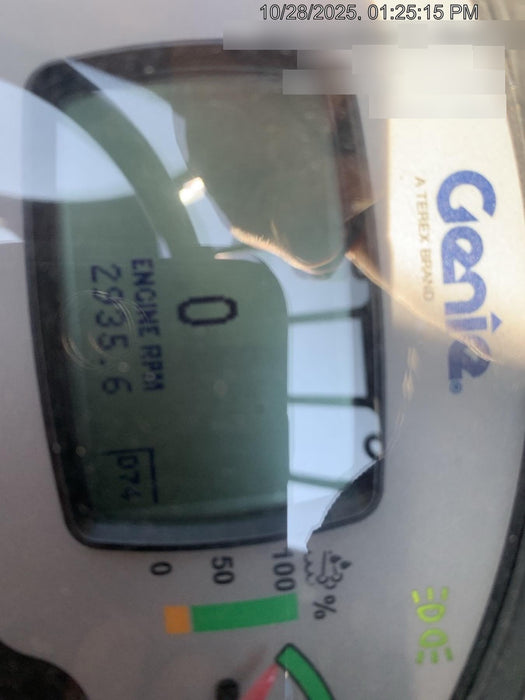 2018 Genie GTH-636 Genie GTH-636 w/Open ROPS, Solid Tires, Work Light/Beacon, 48" Carriage and Forks