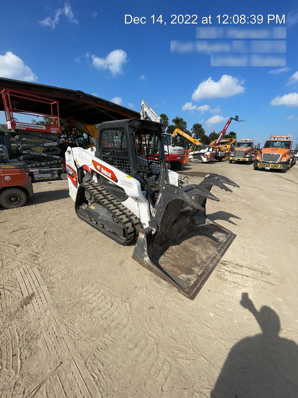 2020 PALADIN 76" Scrap Grapple Bucket - Paladin