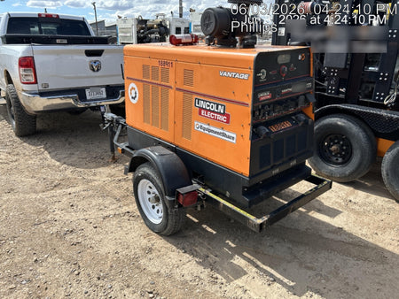 2021 Lincoln Electric Vantage 549X Ready Pak 3, ORANGE (includes trailer, cable rack, fender light kit)