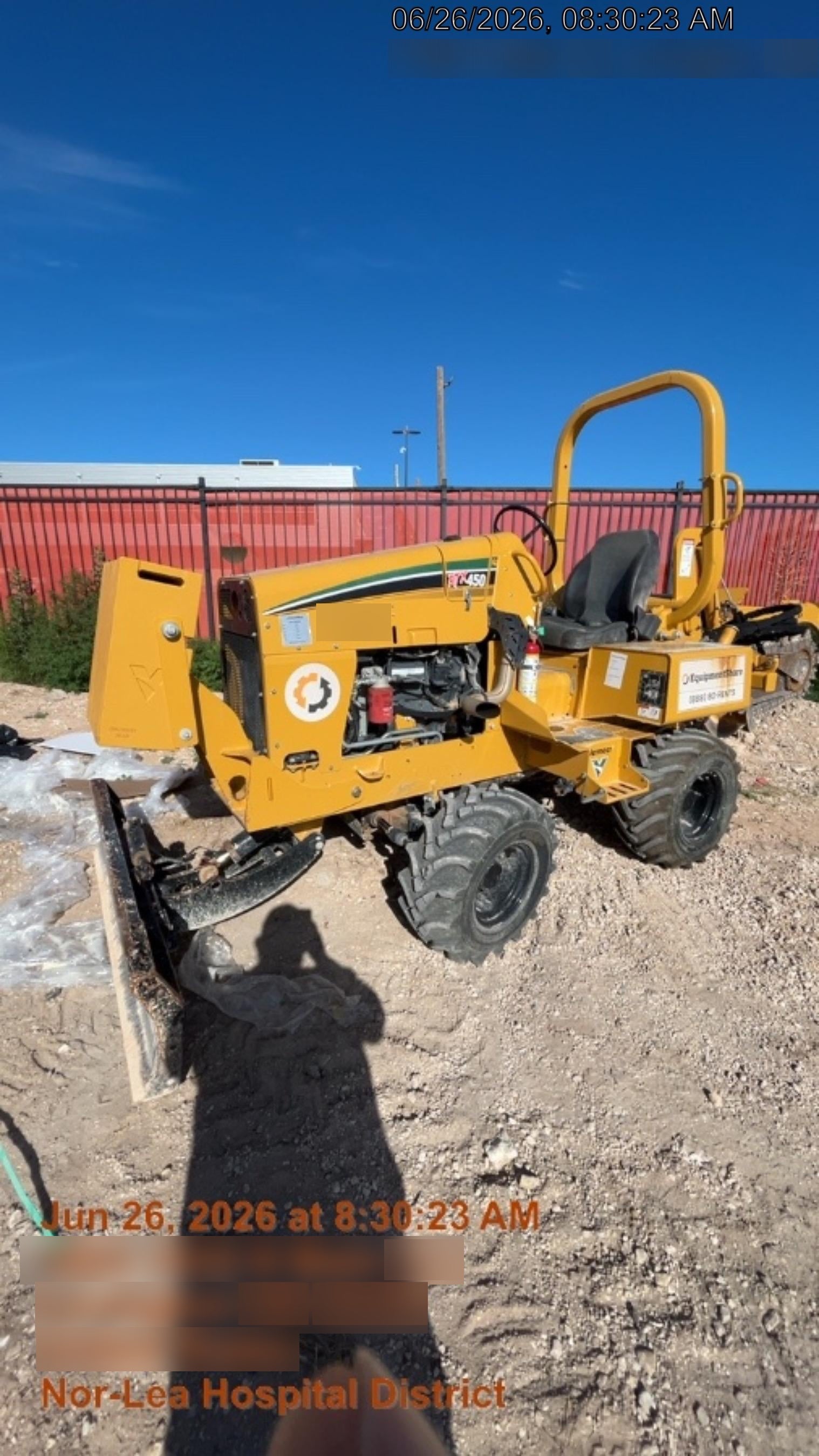 2019 VERMEER RTX450