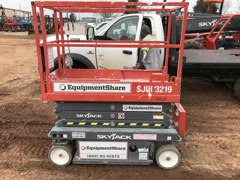 2019 Skyjack SJIII-3219 Standard Options, Trojan Batteries