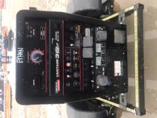 2019 Lincoln Electric Vantage 322 Welder Ready-Pak 3, Two wheel trailer, Fender and Light kit, Cable Rack