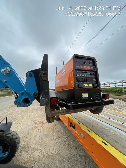 2023 Lincoln Electric LE400 Kubota V1505, Trlr, Cable Rack, Light Kit, ES Decals, T3