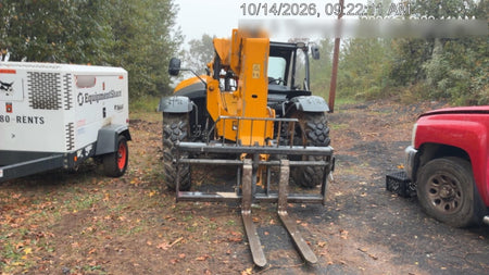 2020 JCB 509-42 Canopy, Solid Tires, Work Lights, Beacon, Aux Hydraulics, Back up Alarm, Lifting Eye, ES Decals