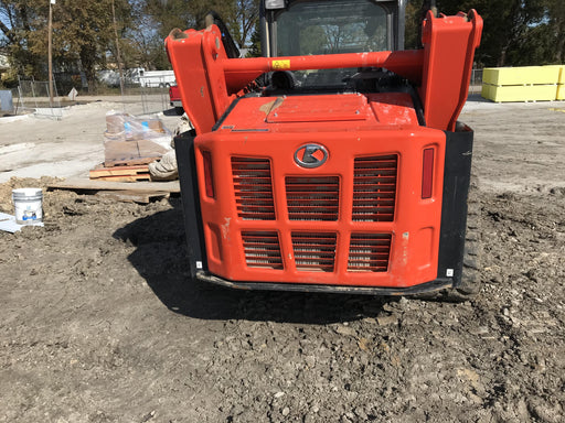 2019 Kubota SVL95-2S Cab/Heat/Air, Standard Tracks, Standard Flow, Hydraulic QC 80" HD w/ Smooth Cutting Edge