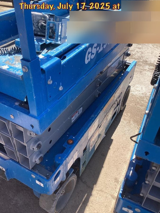 2020 Genie GS-1930 Solid Non Marking Tires, Beacon, Folding rails with half height swing gate