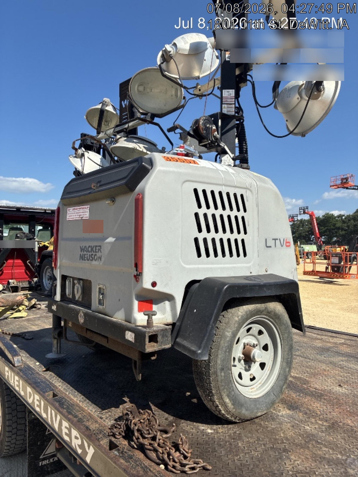 2019 Wacker Neuson LTV6L-MH Standard Options