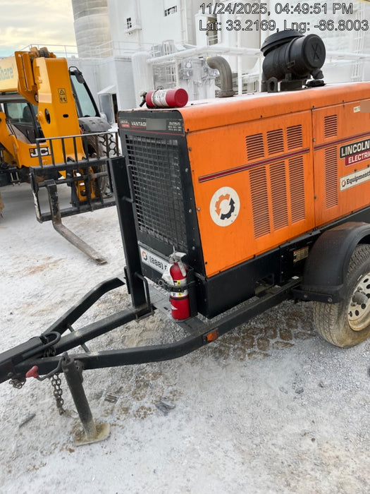2021 Lincoln Electric Vantage 549X Ready Pak 3, ORANGE (includes trailer, cable rack, fender light kit)