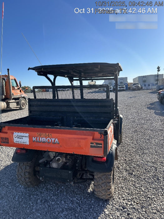 2020 Kubota RTV-X1140W-H 4WD, LED Strobe, Windshield Acrylic Clear, Plastic Canopy, Wire Harness Kit, Backup Alarm