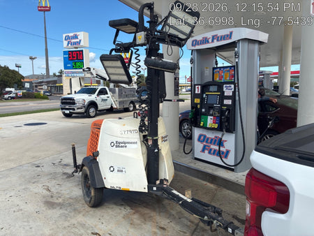 2023 Generac MLT2 Diesel, Flex Switch 120V Input, Powerzone Controller, 
(4) 320W LED Lights, 4kW Generator, 39.9 Gal Fuel Tank, 2" Ball, T3