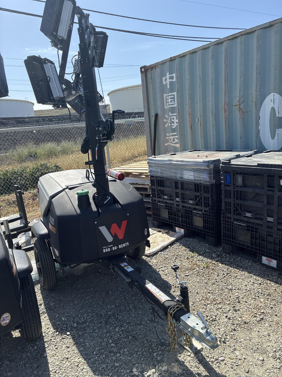 2024 Wacker Neuson LTT4 Diesel, Kohler KDW702, Deep Sea Controller, Auto Start, LED 320W, Bypass Outlet, T3