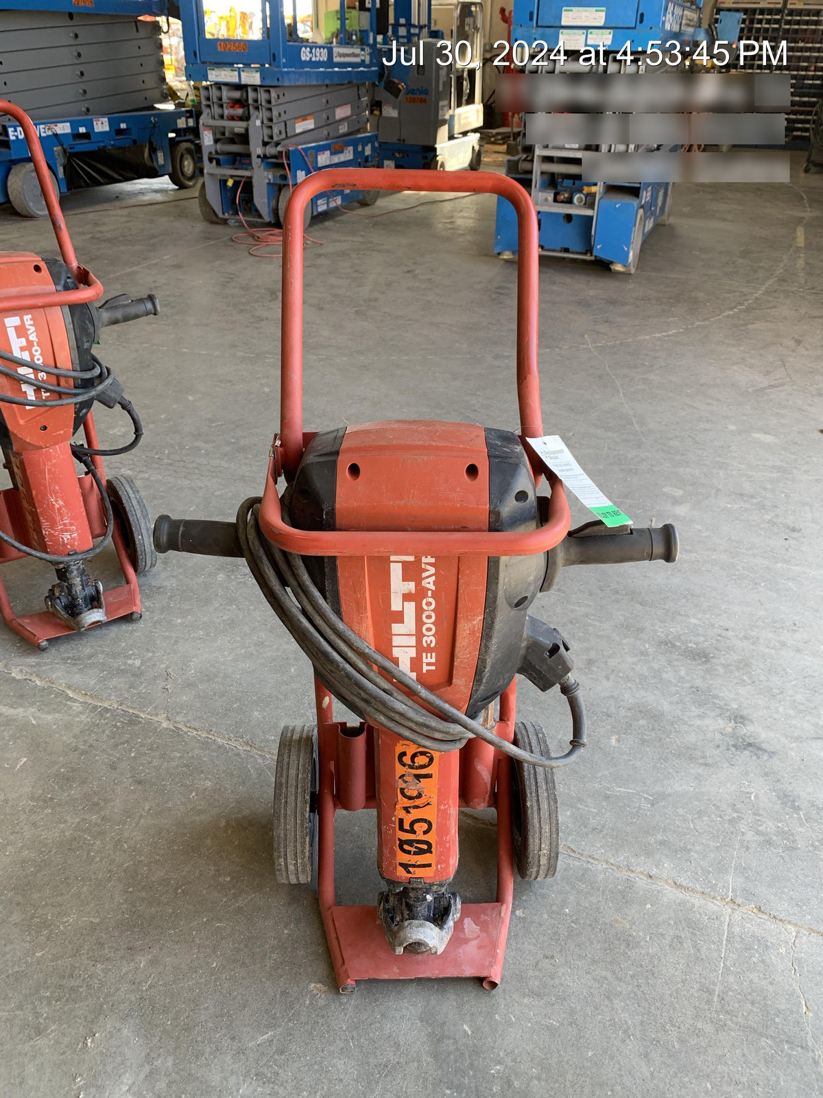 2020 HILTI TE 3000-AVR