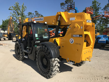2021 JCB 509-42 74Hp Dsl, Canopy, Sld Tires, LED WL, Bcn, L Hook, EST