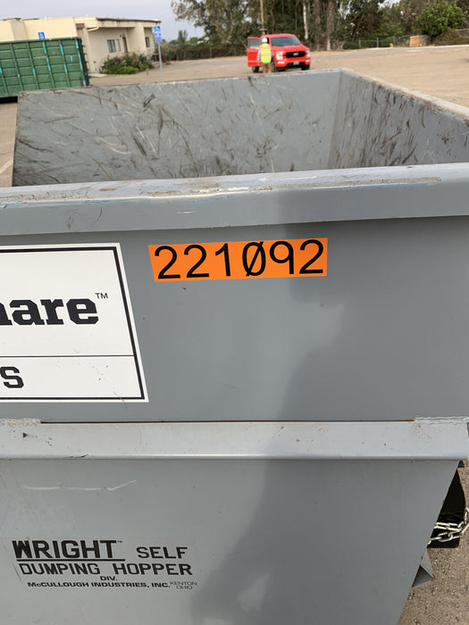 2021 GLOBAL 4cy Self-Dump Hopper w/Poly Caster Kit Global