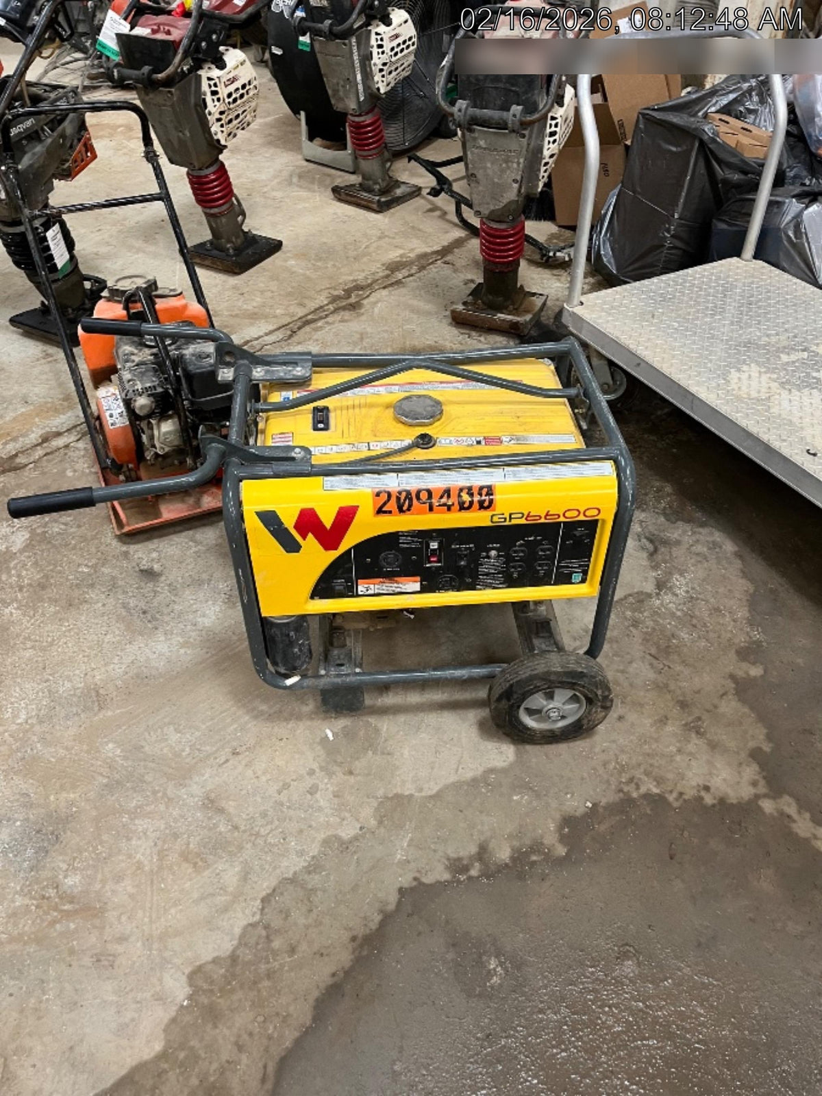 2022 WACKER NEUSON GP6600A