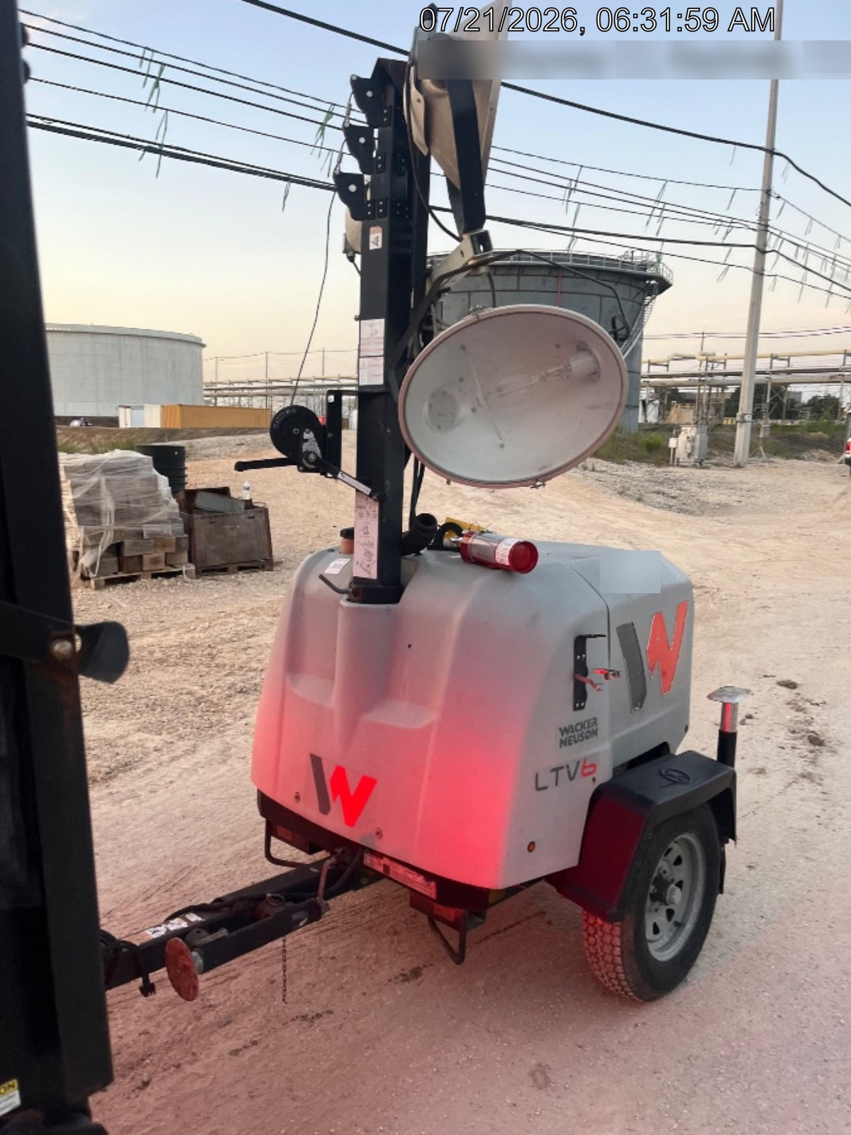2019 Wacker Neuson LTV6L-MH Standard Options, ES Track Hardware, Fuel Level Sensor
