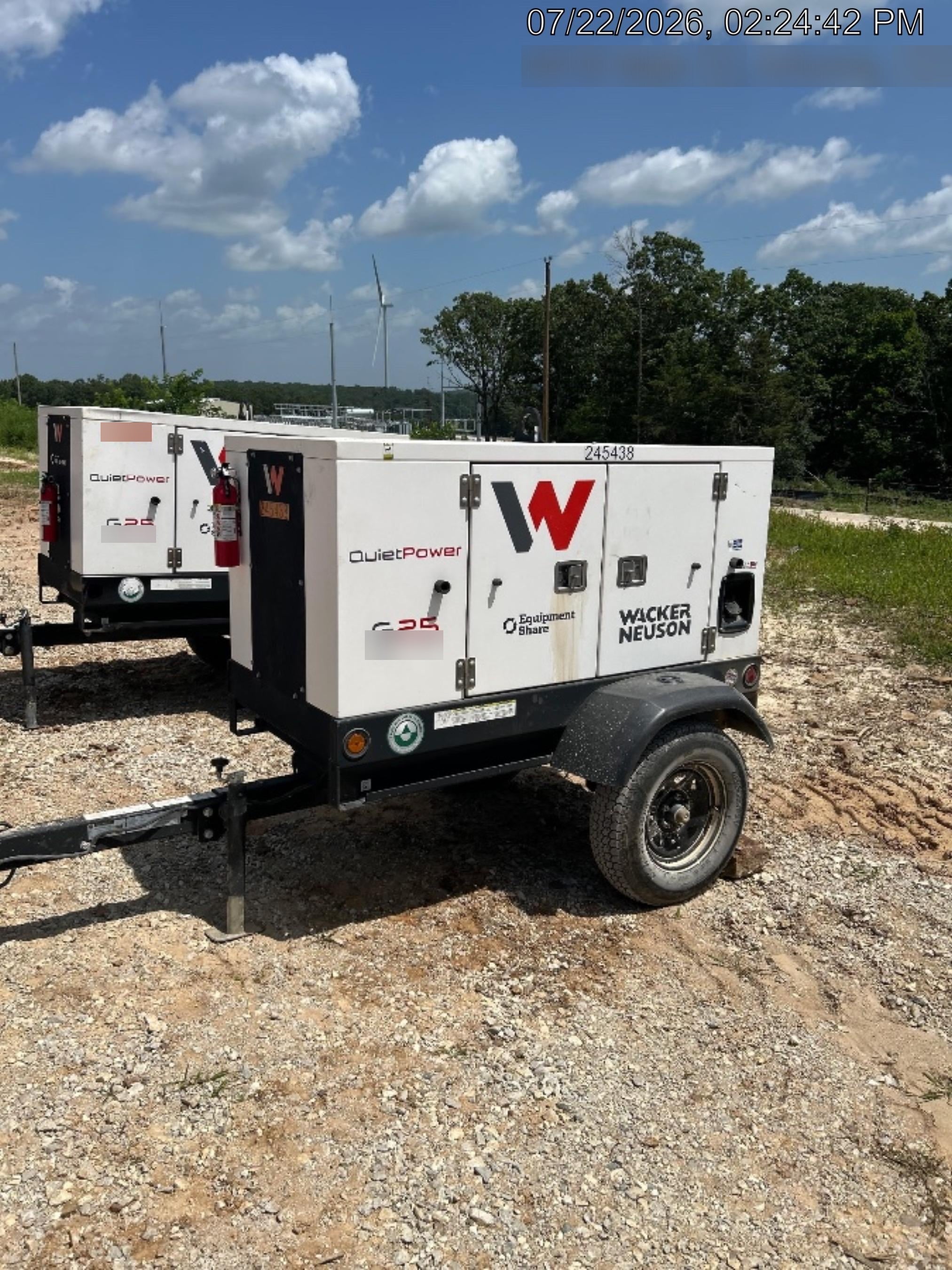 2022 WACKER NEUSON G25