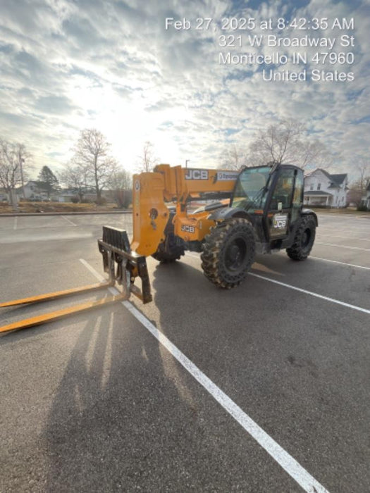 2020 JCB 509-42 Cab/Heat/Air, Solid Tires, Work Lights, Beacon, Aux Hydraulics, Back up Alarm, Lifting Eye, ES Decals